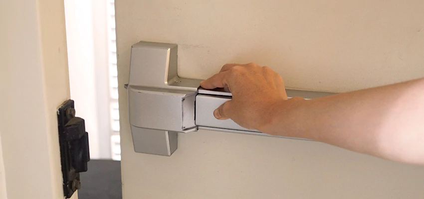 Roller Gate Panic Bar Installation in Arcadia, California